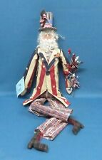 Uncle Sam 31” Handmade Folk Art Doll by Karen Smith Alaska picture
