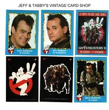 1989 TOPPS GHOSTBUSTERS II CARDS & STICKERS/SEE DROP DOWN MENU 4 CARD U WILL GET picture