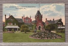 Postcard-Main Entrance Penn's Industrial Reformatory Huntingdon PA-02953 picture