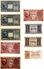 Italy - 1 to 10 Lire - P-2gb to 32c - 1939-44 Foreign Paper Money - Paper Money  picture
