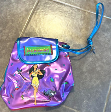 1995 Disney Pocahontas Mini Backpack Purple & Blue picture