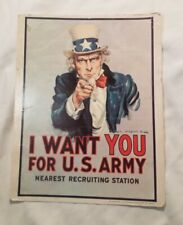 RPI 223 March 1974 Flagg Recruitment Poster Advertising 