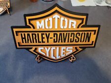 Harley Davidson  plaque  3D printed with Stand picture