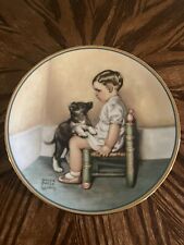BESSIE PEASE GUTMANN Sympathy, Fifth Issue in A Child's Best Friend Plate picture