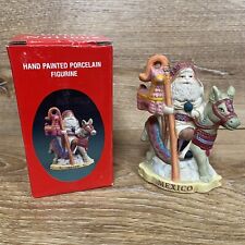 Santa's of the Nations The Three Kings Mexico Santa Claus #8903 Porcelain 1991 picture