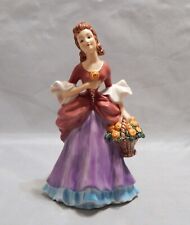 Vintage Goebel Figurine Lady with Flowers Basket #FF276  W Germany picture