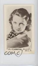 1936 Facchino's Cinema Stars Food Issue Elizabeth Allan #1 2h8 picture