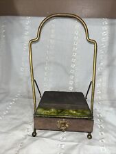 Antique Victorian Folding Photograph Stand with Drawer California Estate Item picture