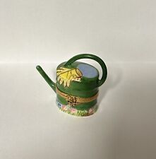 Vintage Limoges France Artoria Peint Main Watering Can Trinket Box No. 905 picture