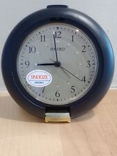 Seiko Quartz Travel  Alarm Clock Model QXT007GR with Snooze. New in Box. picture