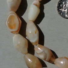 an 18.5 inch strand of ancient agate african stone beads mali #5039 picture