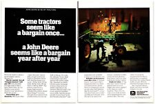 1980 John Deere 4440 Tractor - Original 2 Page Print Advertisement (16in x 11in) picture