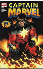 Captain Marvel #1 Signed by Dexter Vines Marvel Comics 2008 picture