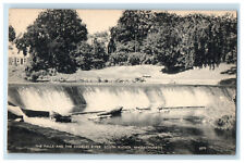 c1940s The Falls and The Charles River South Natick Massachusetts MA Postcard picture