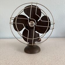 Vintage Knapp Monarch KM Koldair Brown Desktop Fan 8