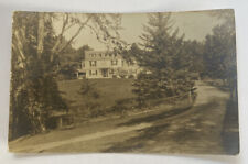Vintage RPPC Postcard ~ House along a Dirt Road ~ Belfast Maine ME picture