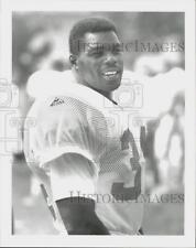 1995 Press Photo NY Giants' running back Herschel Walker (#34) on sidelines. picture