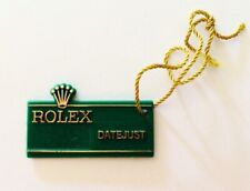 ROLEX 1970's Vintage Green Tag Hangtag DATEJUST 1601 1602 1603 1625 Steel & Gold picture