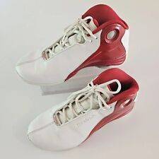 RARE Vtg Reebok 2003 Red White NBA Enigma 4-110800 Collectible Basketball Shoes picture