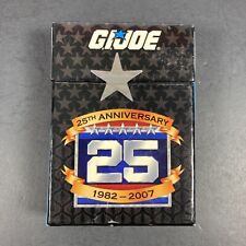 2007 G.I. Joe 25th Anniversary Collectors Club JoeCon Playing Card Deck Sealed picture