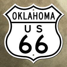 Oklahoma US route 66 highway marker sign 1948 mother road Will Rogers Tulsa picture