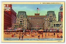 1948 Hotel Dennis Exterior Building Atlantic City New Jersey NJ Vintage Postcard picture