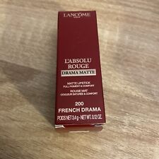 LANCOMÉ DRAMA MATTE 200 FRENCH DRAMA - NOVELTY - LIMITED EDITION picture