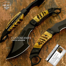 IMPACT CUTLERY RARE CUSTOM FULL TANG  KNIFE DESIGNED BY CRAIG B HULET picture