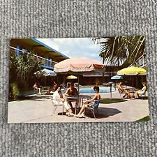 Vintage Postcard The Guest House Motor Inn Birmingham Alabama Hotel Pool People picture