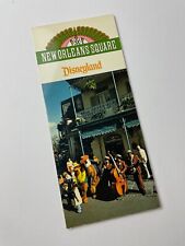 Vintage Disneyland New Orleans Square Postcard book HAUNTED MANSION Pirates picture