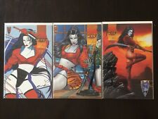 Shi  Senryaku #1 2 3 Full Run Complete Set Crusade Comics Tucci 1995 High Grade picture