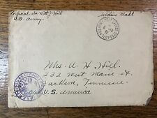 1918 - WW1 LETTER/COVER - from FRANCE -to- Mrs. A. H. Hill in Jackson, TN picture