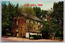 HATBORO PA PENNSYLVANIA Postcard Old Mill Inn Along Pennypack Creek MONTGOMERY picture