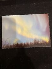 Postcard Aurora Borealis Alaska AK picture