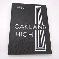 Vintage Oakland Highschool Yearbook 1959 Oakland California  picture