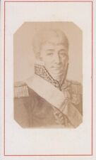 Cdv photo 19e pierre Garamond, marshal duke of Castiglione (1757-1816). picture