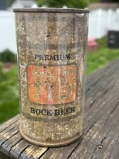 SUPER RARE F&S BOCK FLAT -NEVER SEE THIS CAN around In Any Condition picture