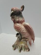 Vintage Cockatoo Porcelain Figurine From Ball Brothers 1940's picture