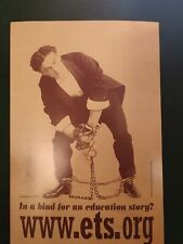 Houdini Harry www.sts.org Promotional Flyer Original Rare Image Card Stock Gloss picture
