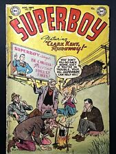 Superboy #27 Golden Age Comic 1953 DC Comics 1st Print Good *A4 picture