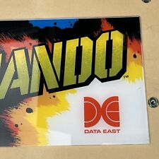 Original Commando Data East Vintage Marquee Sign Restaurant Bar Wall Hanger Ofx picture