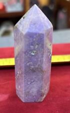 Rare Phosphosiderite Tower 69 Grams 2.75”Natural Crystal Stone Purple Mica Lilac picture