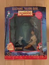 1995 Disney Pocahontas Electronic Talking Bank Thinkway Toys Sealed picture