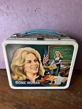 VINTAGE ‘THE BIONIC WOMAN LUNCHBOX w/ THERMOS picture