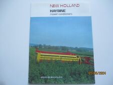 1973 NEW HOLLAND HAYBINE MOWER-CONDITIONERS BROCHURE VINTAGE ORIGINAL SPERRY picture