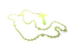 Vintage Rosary Yellowish White Beads picture