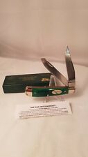 Moore Maker USA 5202 Plow Trapper Knife Smooth Green Bone 2021 New In Box picture