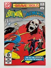Brave and the Bold #193 (1982) Batman Nemesis Skull cover VF+ picture