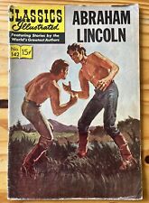 Classics Illustrated Comic # 142 (1967) Abraham Lincoln. See Pictures picture