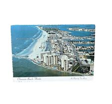 Clearwater Beach Florida Aerial View Pier 60 Clearwater Pass Posted Postcard picture